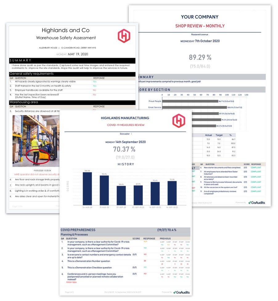 GoAudits - All-in-One Platform for Auditing & Inspections Pertaining To Gmp Audit Report Template