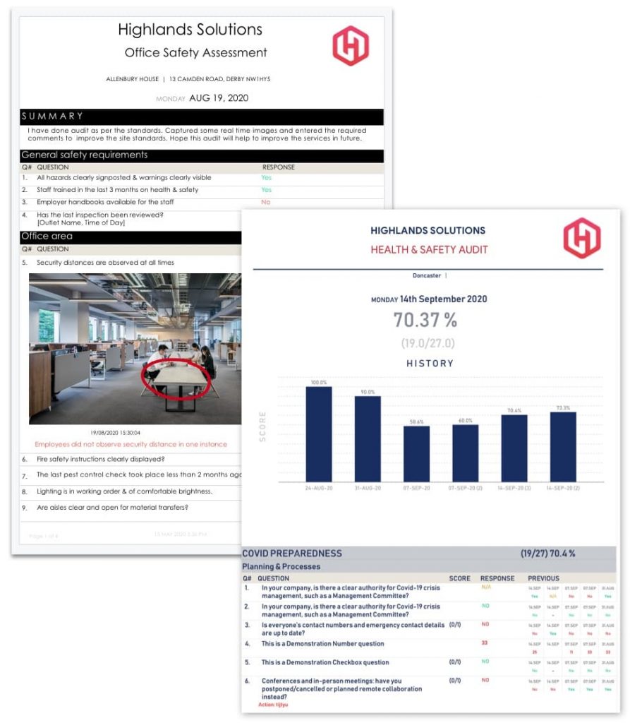 inspection reports