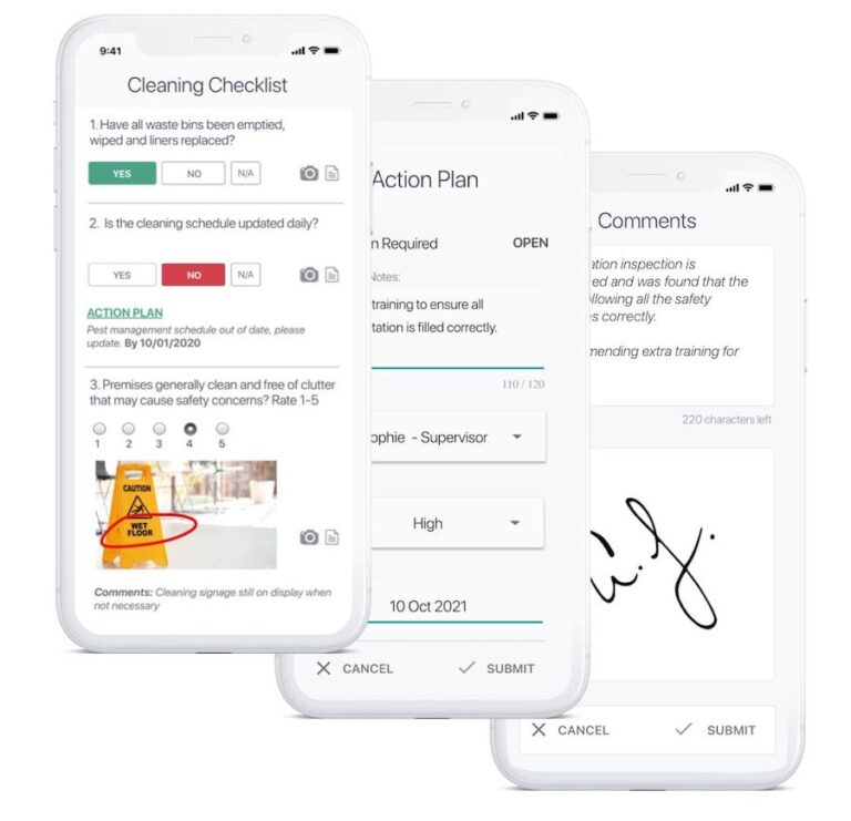 Janitorial Inspection software & app for cleaning audits