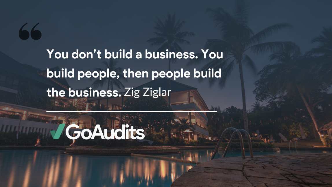 Hotel quality assurance, staff training, staff shortages, hotel digitalization, QA processes, GoAudits