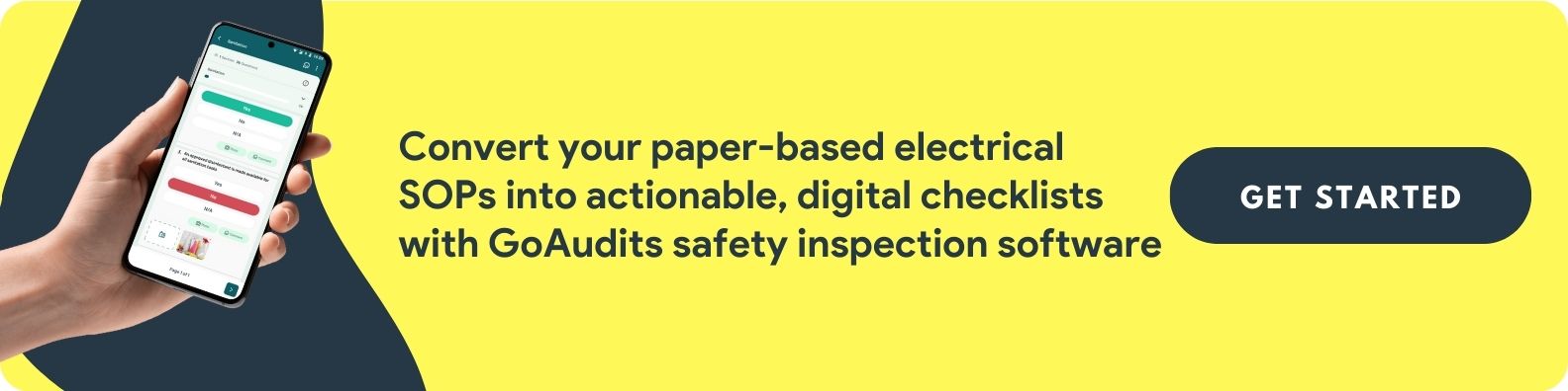 electrical sop CTA