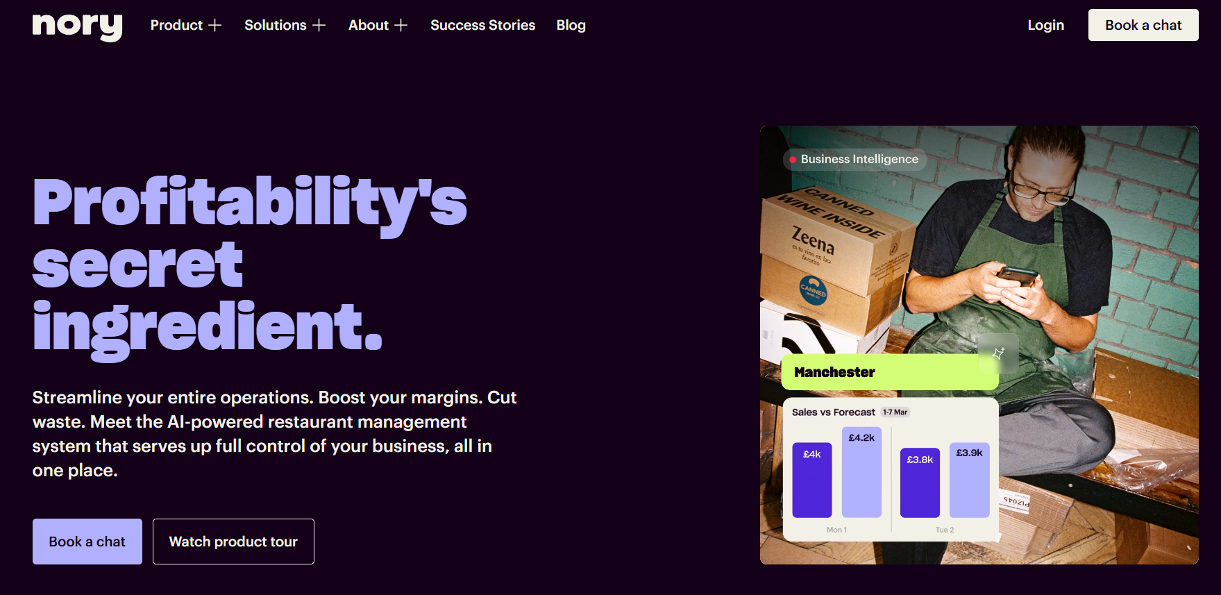 Nory Restaurant Data Analytics Software